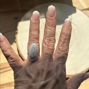 Elegant Silver Women's Ring